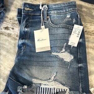 Maurices Distressed Denim Shorts